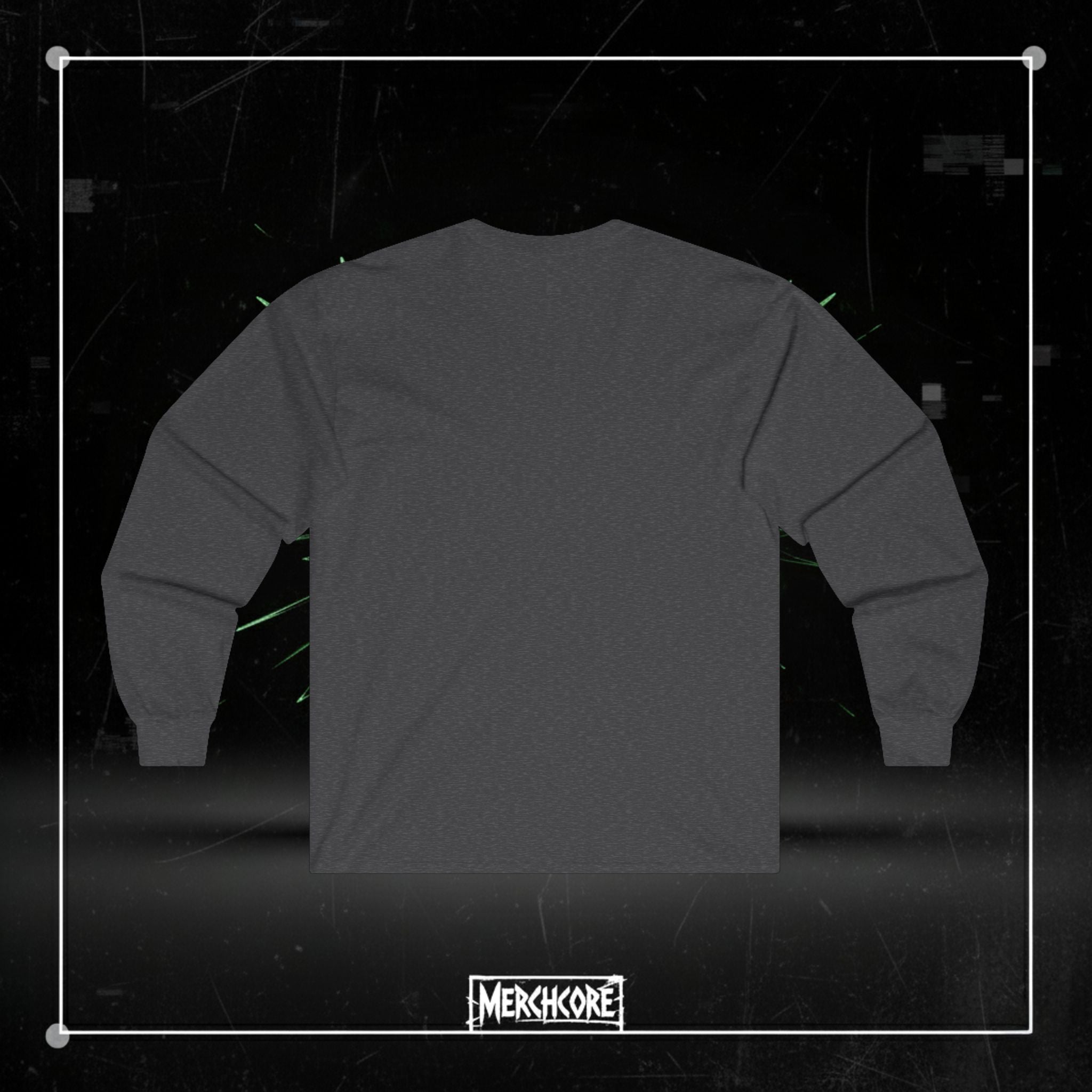 MerchCore - NACKED SPEECH - Long Sleeve - Digital Fragment