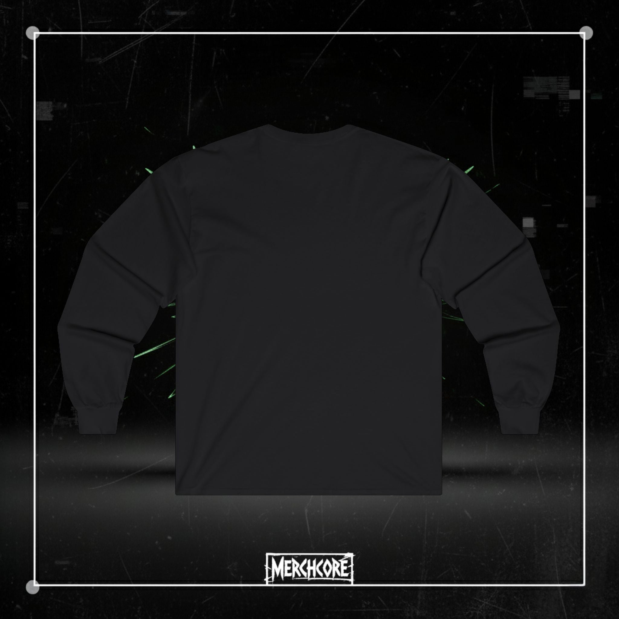 MerchCore - NACKED SPEECH - Long Sleeve - Digital Fragment