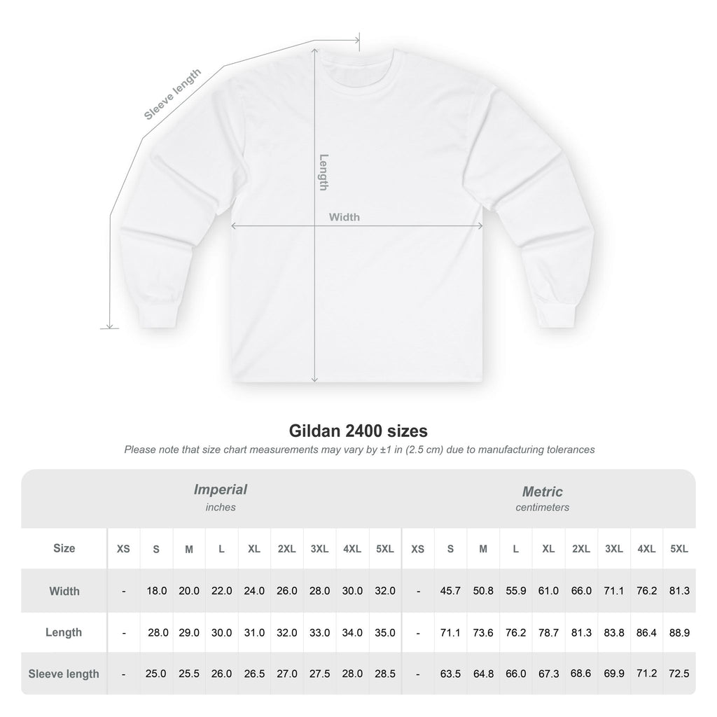 MerchCore - NACKED SPEECH - Long Sleeve - Digital Fragment